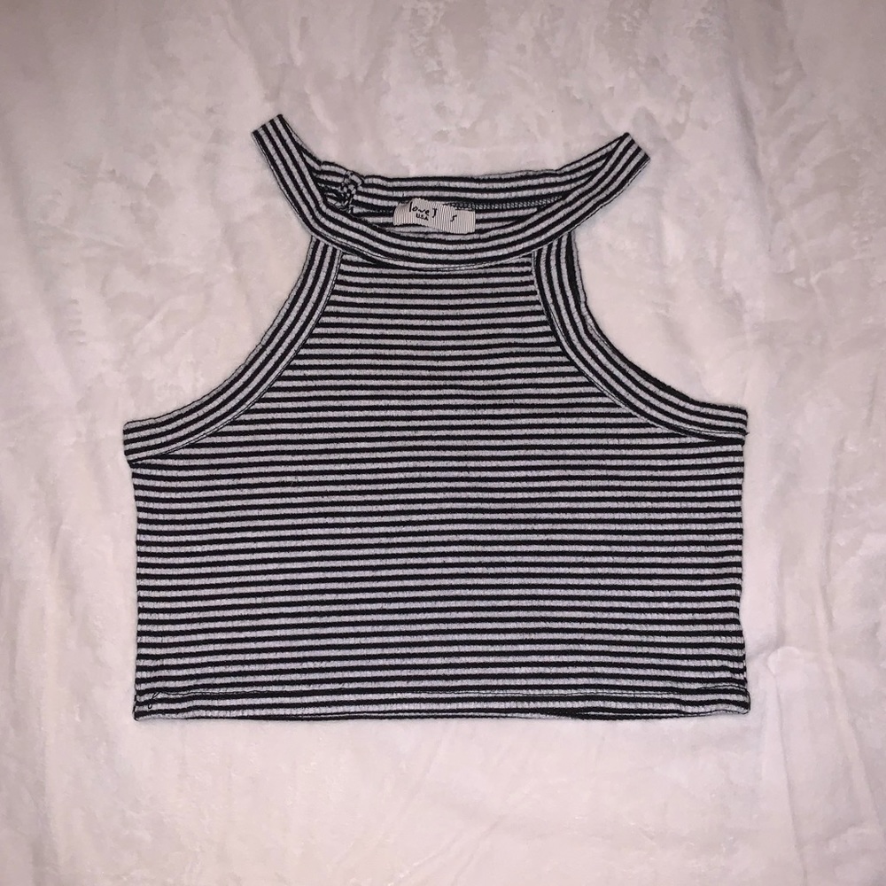 Striped Crop Tank